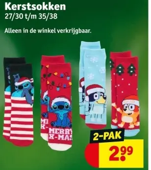 Aanbieding: Kerstsokken