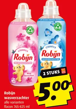Aanbieding: Robijn wasverzachter