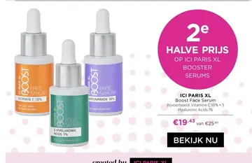 Aanbieding: ICI PARIS XL Boost Face Serum