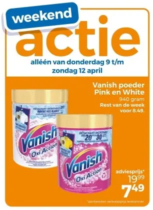 Aanbieding: Poeder Pink en White