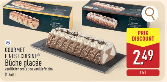 Offre: Bûche glacée