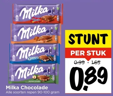 Aanbieding: Milka Chocolade
