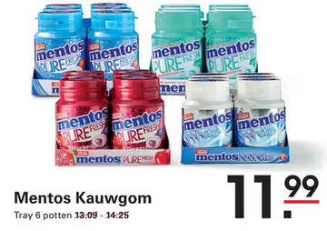 Aanbieding: Mentos Kauwgom