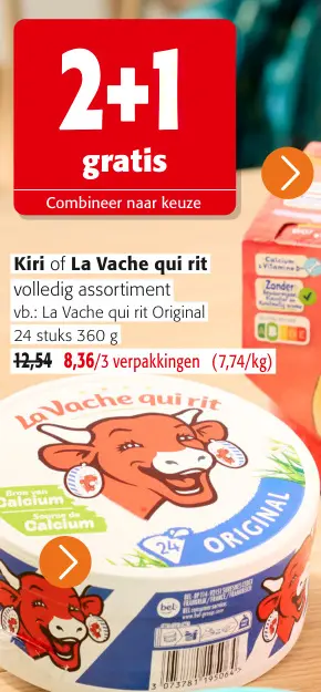 Promotie: Kiri of La Vache qui rit