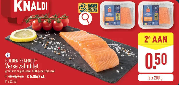 Promotie: Verse zalmfilet