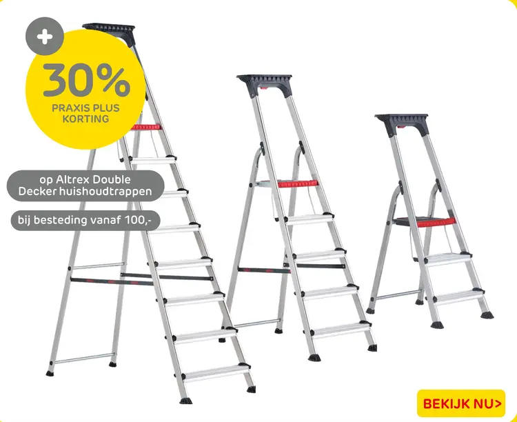 Aanbieding: Double Decker huishoudtrappen