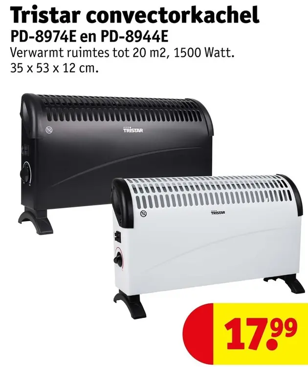 Promotie: Convectorkachel PD-8974E en PD-8944E