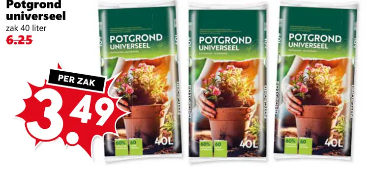 Aanbieding: Potgrond universeel