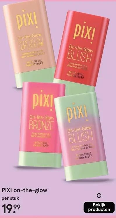 Aanbieding: PIXI on-the-glow