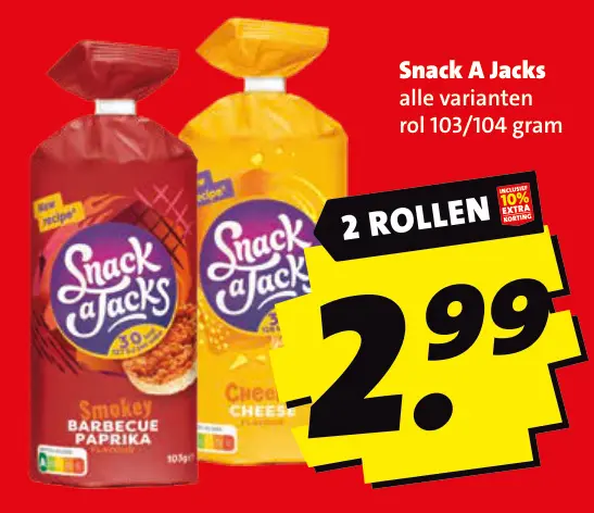 Aanbieding: Snack A Jacks