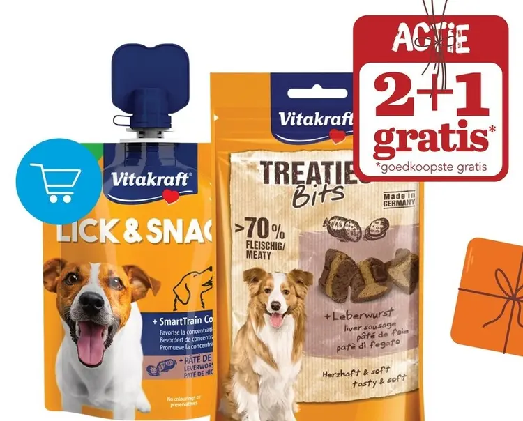 Aanbieding: Vitakraft Treaties Bits of Lick & Snack