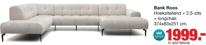 Aanbieding: Bank Roos