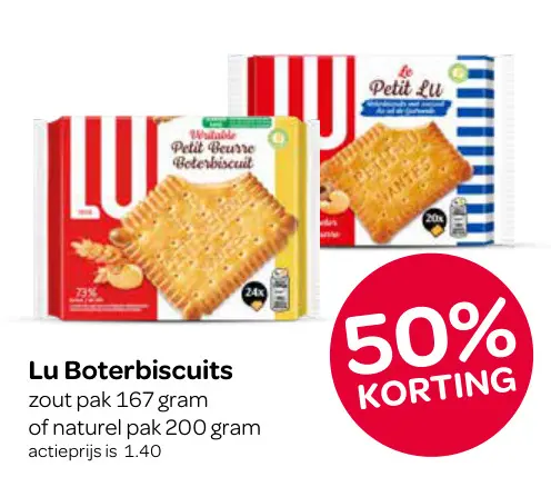 Aanbieding: Boterbiscuits