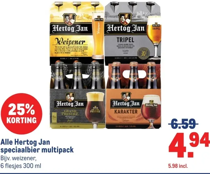 Aanbieding: speciaalbier multipack