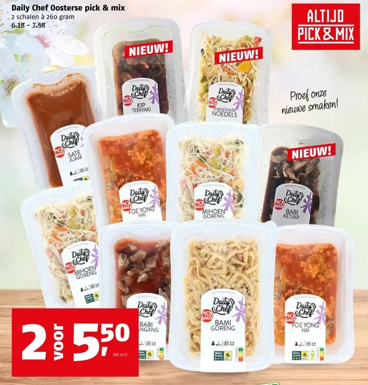 Aanbieding: Oosterse pick & mix