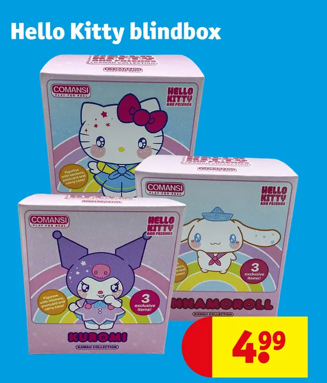 Aanbieding: Hello Kitty blindbox