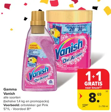 Aanbieding: Gamma Vanish