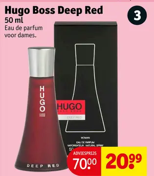 Aanbieding: Hugo Boss Deep Red