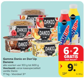 Aanbieding: Gamma Danio en Dan'Up