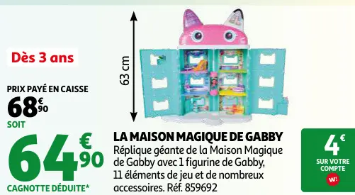 Offre: La Maison Magique De Gabby