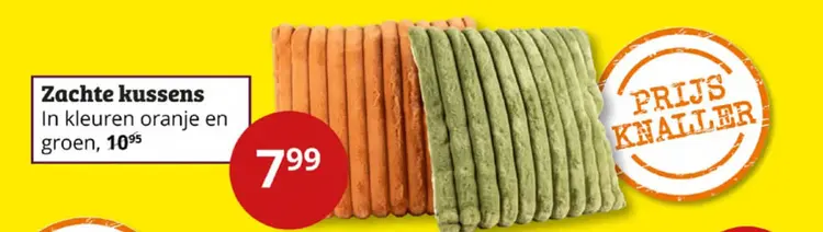 Aanbieding: Zachte kussens