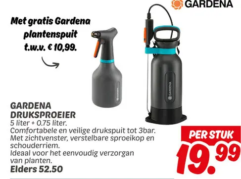 Aanbieding: Druksproeier