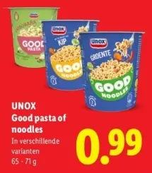 Aanbieding: Good pasta of noodles