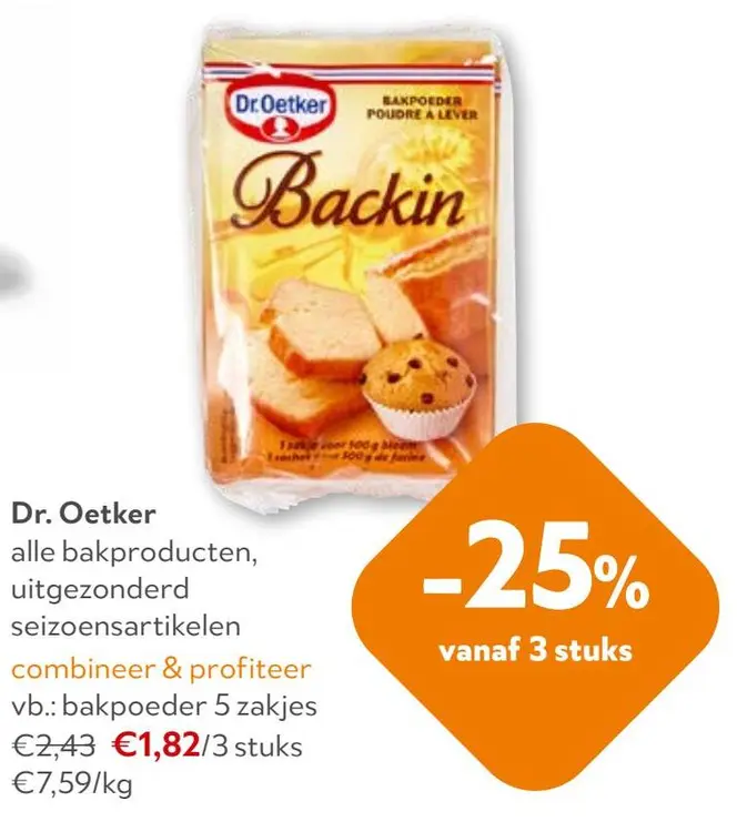 Aanbieding: alle bakproducten