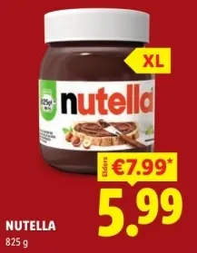 Aanbieding: Nutella