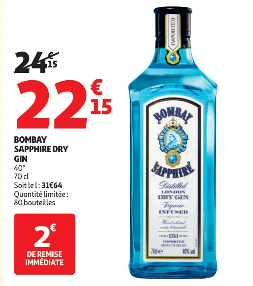 Promotie: Dry gin