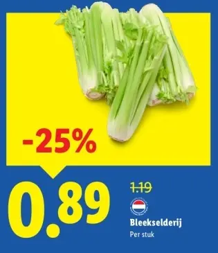 Aanbieding: Bleekselderij