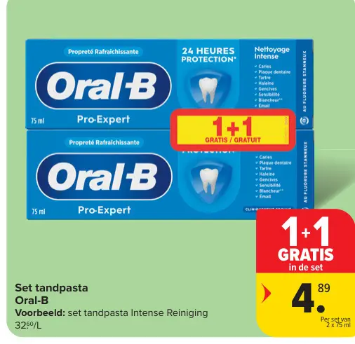 Promotie: Set tandpasta