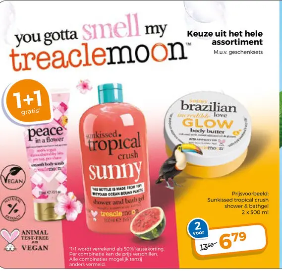 Aanbieding: Sunkissed tropical crush shower & bathgel