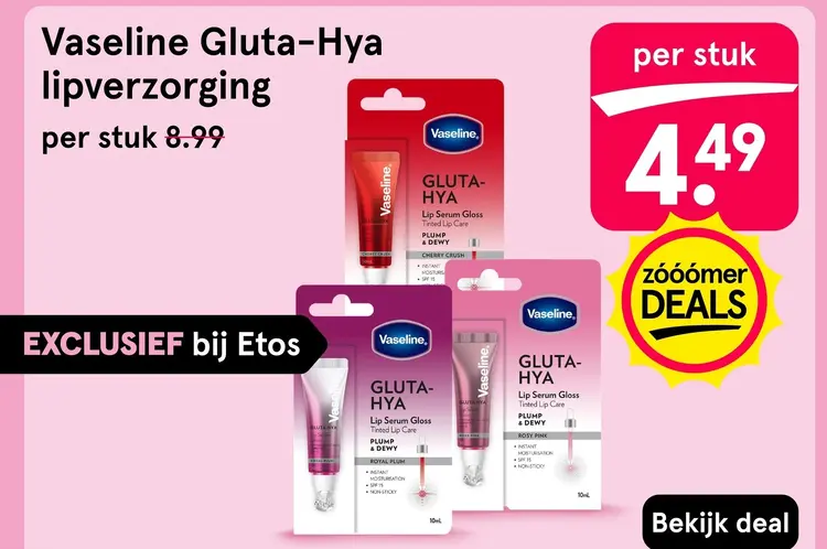 Aanbieding: Gluta-Hya lipverzorging