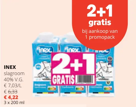 Promotie: Slagroom