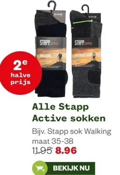 Aanbieding: Alle Stapp Active sokken