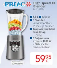 Aanbieding: High speed XL Blender