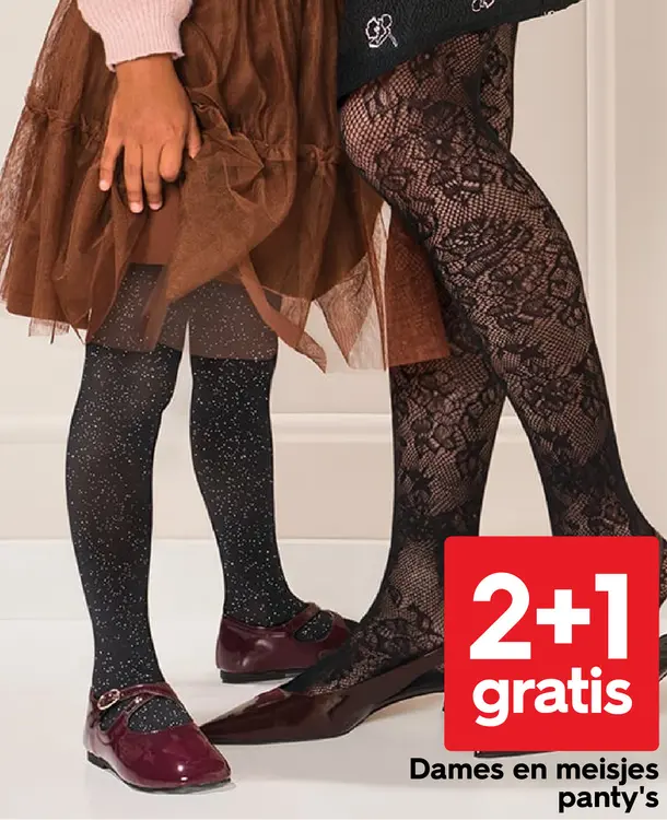 Promotie: Dames en meisjes panty's