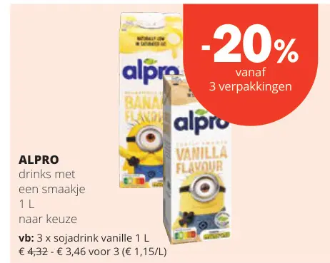 Promotie: Drinks met een smaakje
