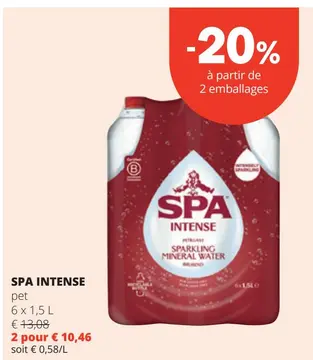 Offre: SPA INTENSE