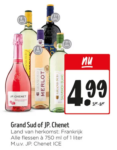 Aanbieding: Grand Sud of JP. Chenet