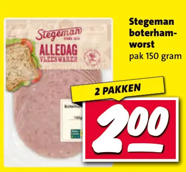 Aanbieding: boterhamworst