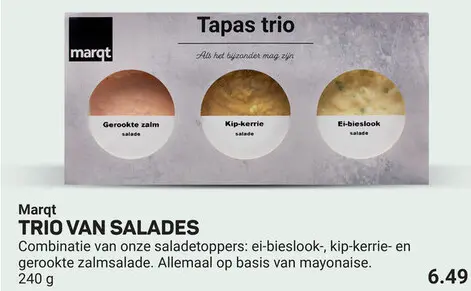 Aanbieding: Tapas trio