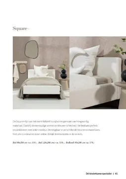 Aanbieding: Gestoffeerde bedden Bed 90x200 cm