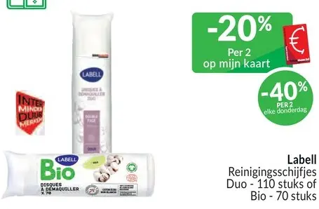 Promotie: Reinigingsschijfjes