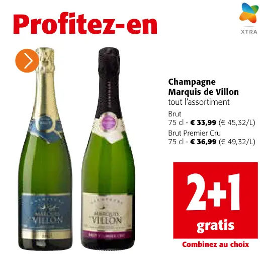 Offre: Champagne Marquis de Villon
