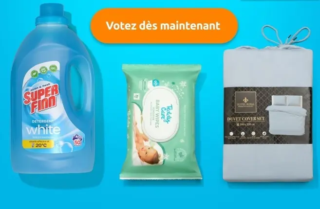 Offre: Detergent, Baby Wipes, Duvet Cover Set