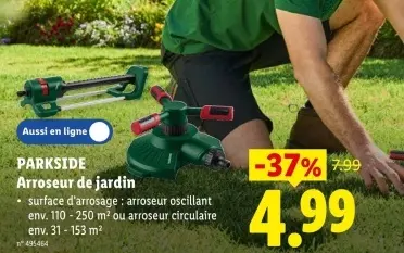 Offre: Arroseur de jardin