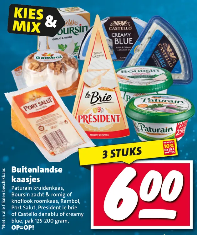 Aanbieding: Buitenlandse kaasjes