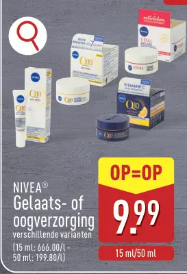 Promotie: Gelaats- of oogverzorging